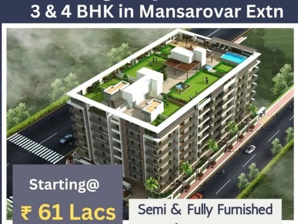 3 bhk 4 bhk luxurious flats for sale mansrovar jaipur