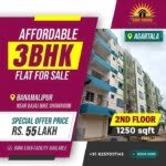 3BHK flat for sale in agartala banamalipur