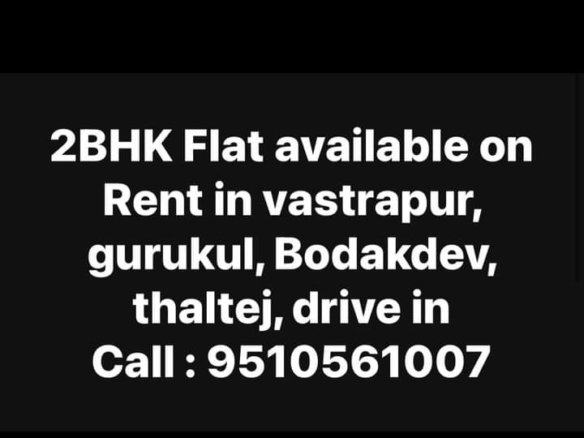 Rent 2bhk flats